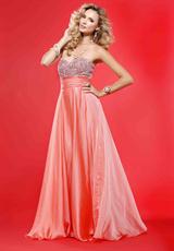 2012 BG Haute Prom Dresses F28068.  Available in Aqua, Coral, Lilac
